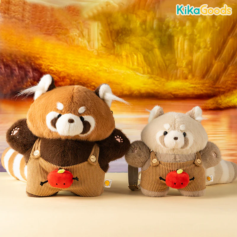 Red Panda Handmade Crossbody Doll Plush Toy - Image 19