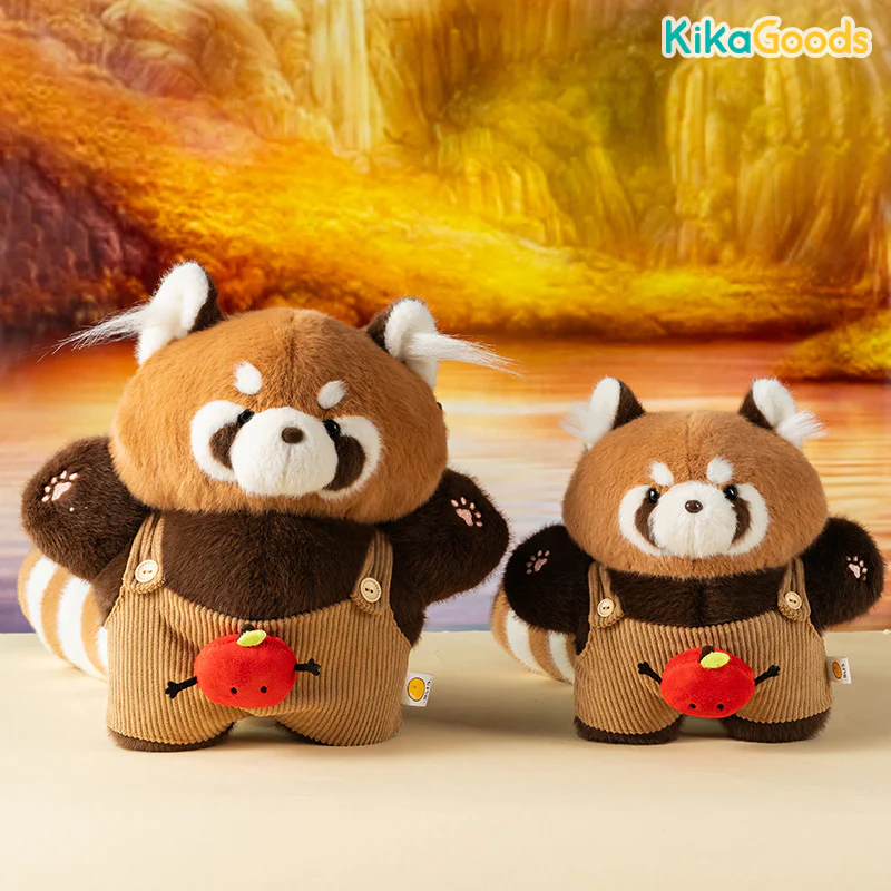 Red Panda Handmade Crossbody Doll Plush Toy - Image 20