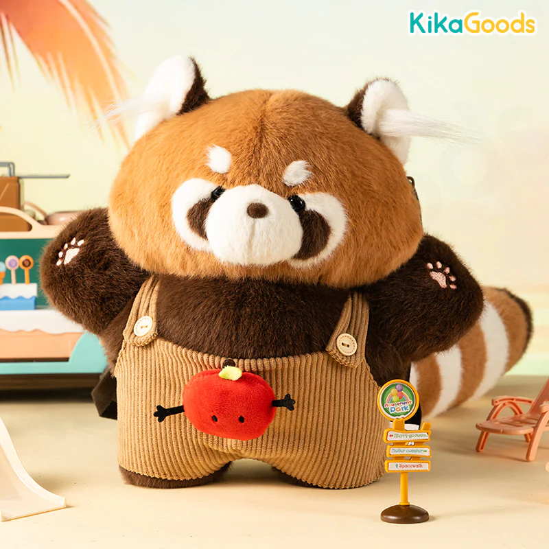 Red Panda Handmade Crossbody Doll Plush Toy - Image 23