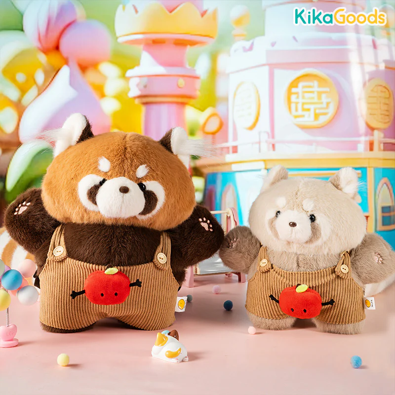 Red Panda Handmade Crossbody Doll Plush Toy - Image 24