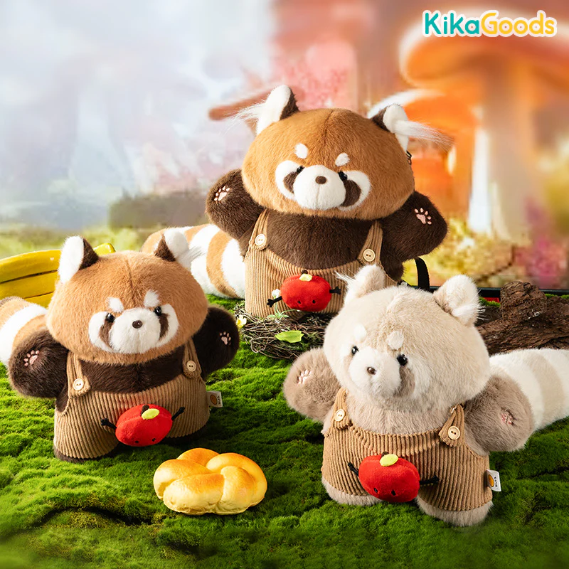 Red Panda Handmade Crossbody Doll Plush Toy - Image 5