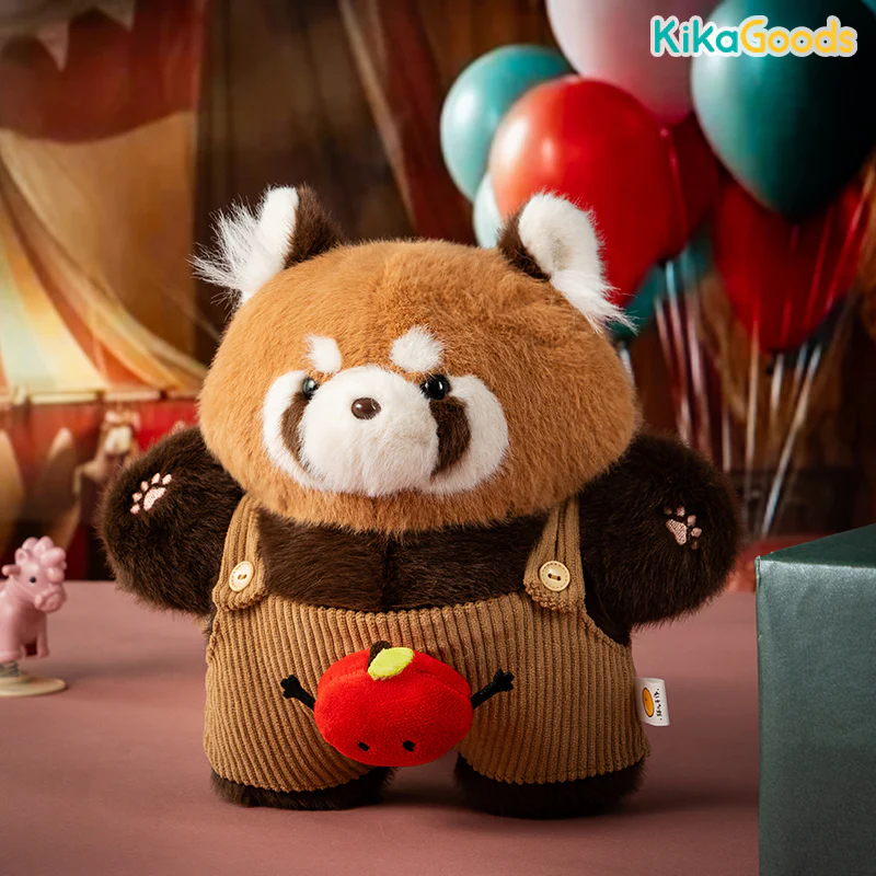 Red Panda Handmade Crossbody Doll Plush Toy - Image 9