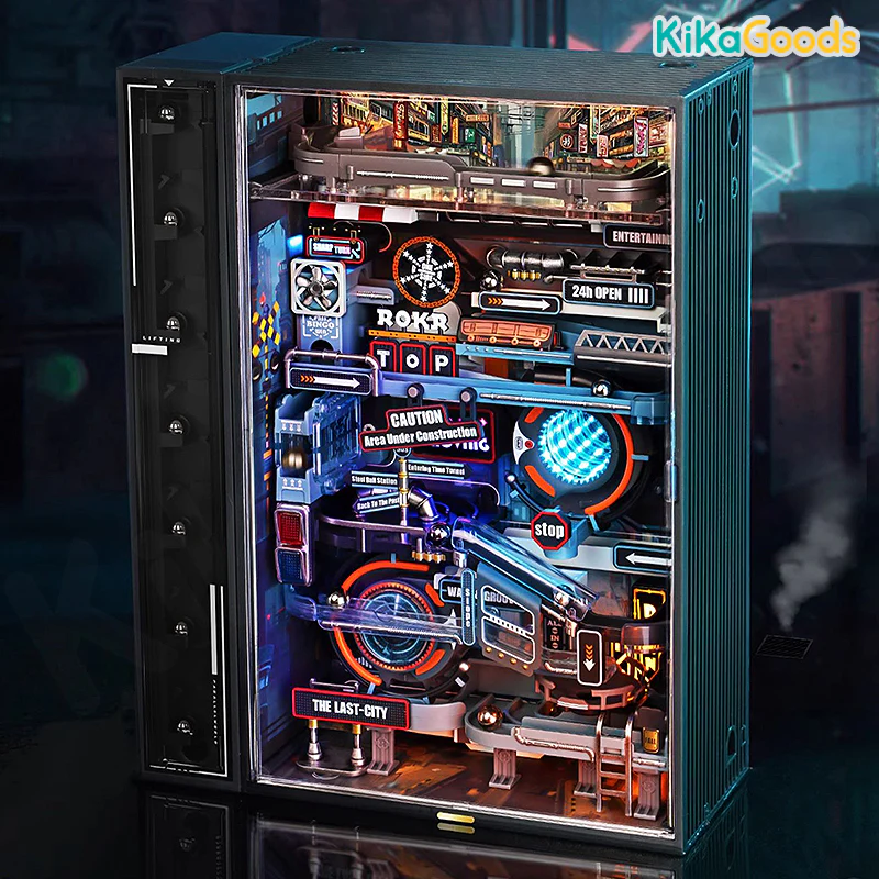 ROKR Parallel World Marble Run Miniature Assembly - The Last City