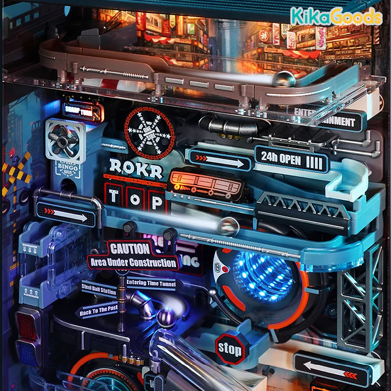 ROKR Parallel World Marble Run Miniature Assembly - The Last City - Image 2
