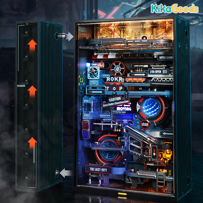 ROKR Parallel World Marble Run Miniature Assembly - The Last City - Image 7