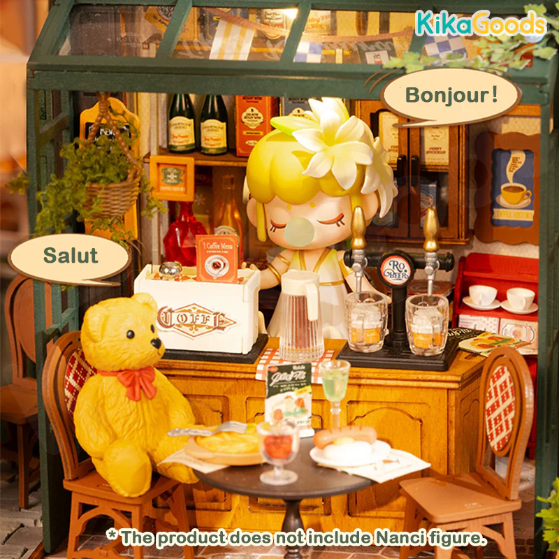 Rolife 3D DIY Wooden Miniature House - Tipsy Restaurant - Image 7
