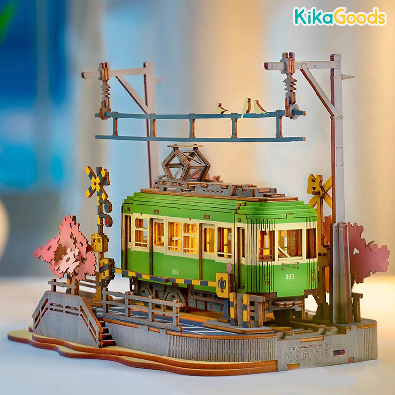Rolife 3D Wooden Puzzle - Sakura Journey - Image 5