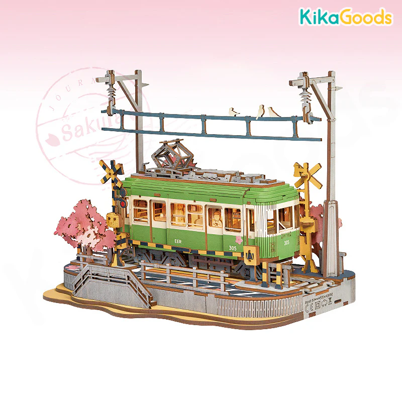 Rolife 3D Wooden Puzzle - Sakura Journey - Image 9