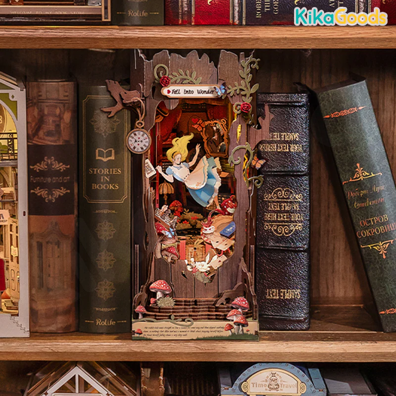 Rolife Book Nook Shelf Insert - Fall into Wonder - Image 4