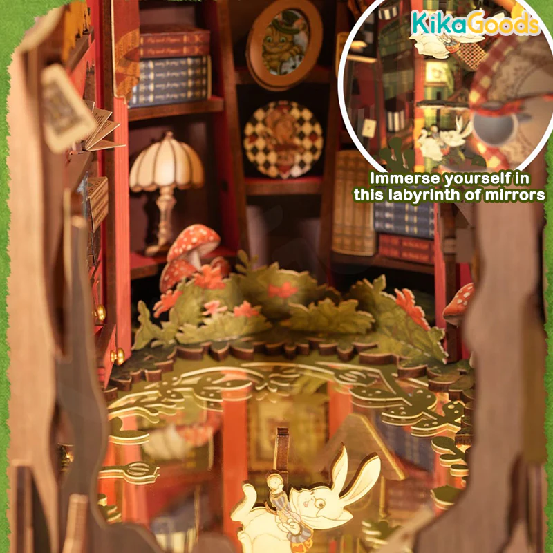 Rolife Book Nook Shelf Insert - Fall into Wonder - Image 8