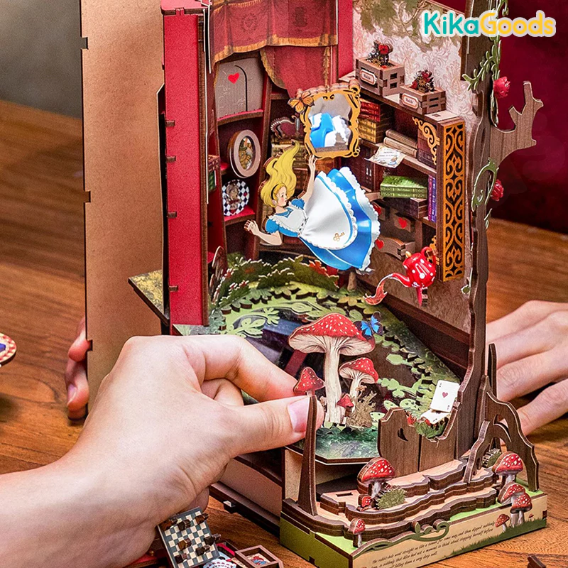 Rolife Book Nook Shelf Insert - Fall into Wonder - Image 9