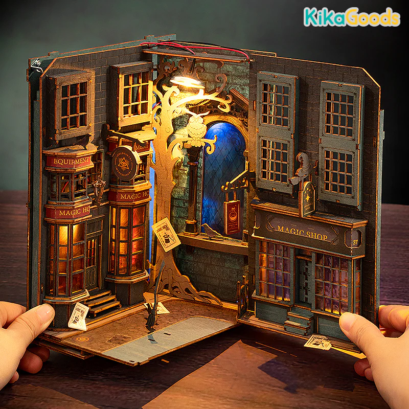 Rolife Book Nook Shelf Insert - Magic House - Image 2
