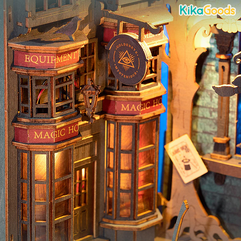 Rolife Book Nook Shelf Insert - Magic House - Image 6