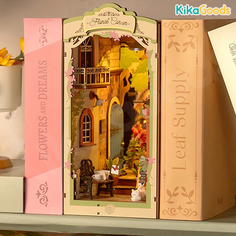 Rolife Book Nook & Wonderland - Floral Corner - Image 2