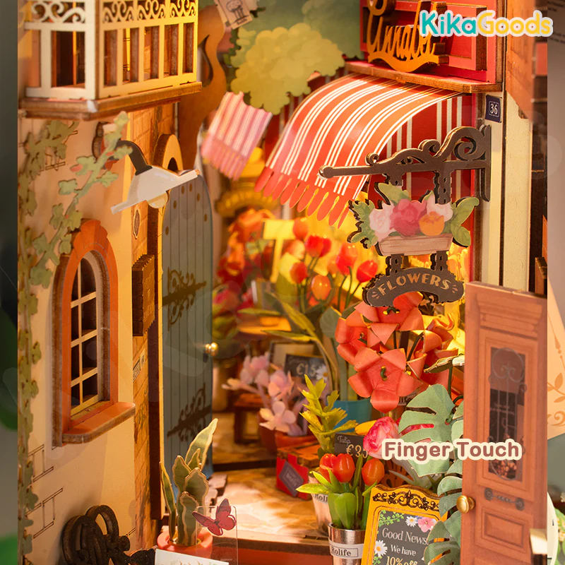 Rolife Book Nook & Wonderland - Floral Corner - Image 3