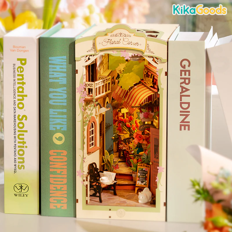 Rolife Book Nook & Wonderland - Floral Corner - Image 5