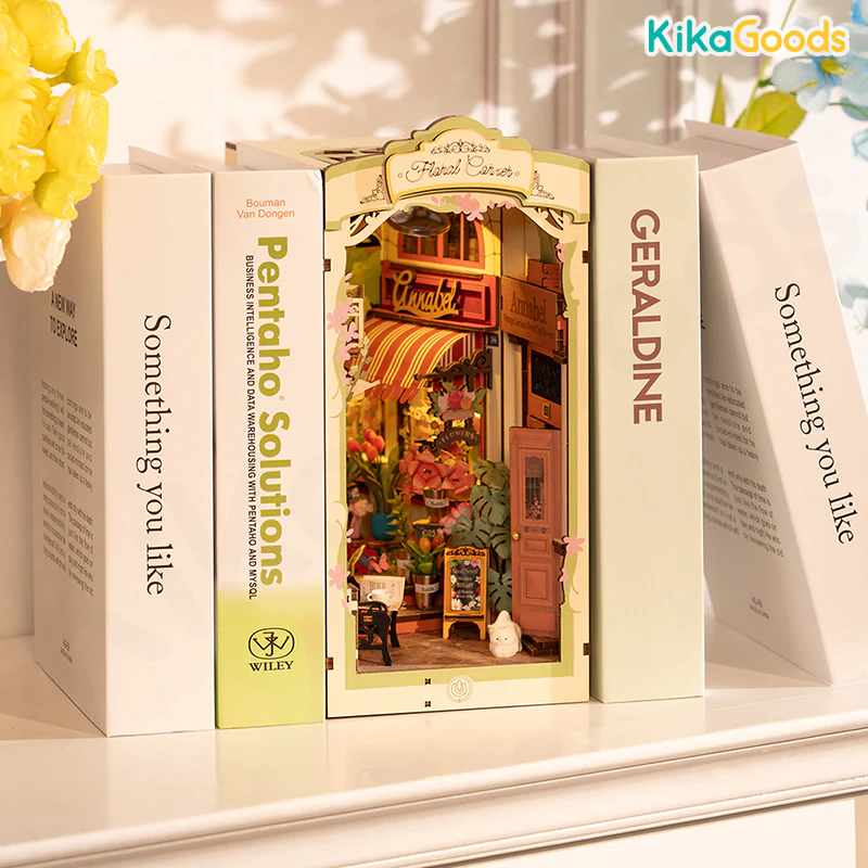 Rolife Book Nook & Wonderland - Floral Corner - Image 6