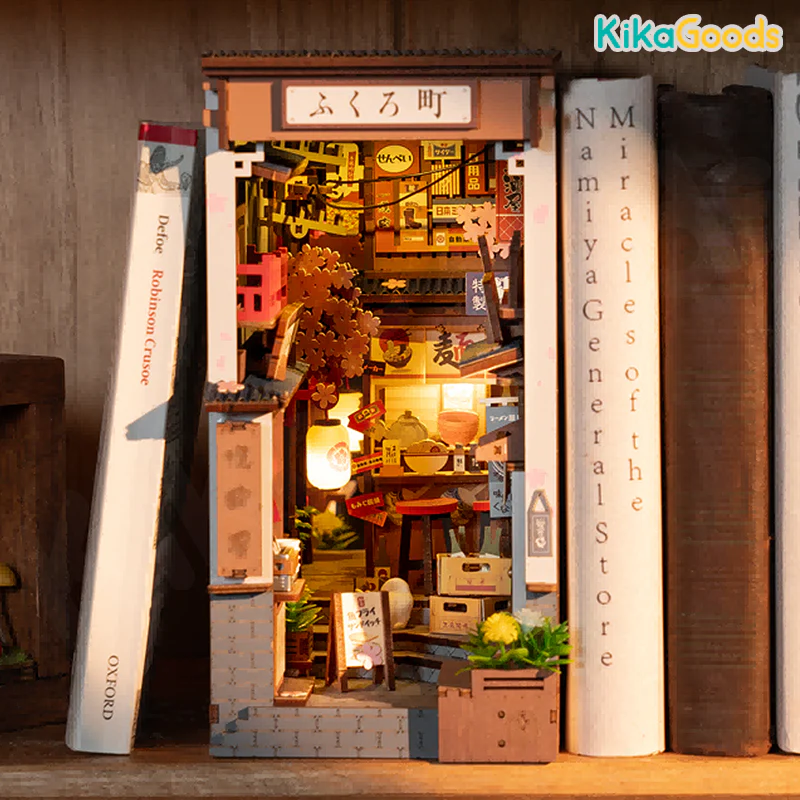 Rolife Book Nook & Wonderland - Sakura Wine Alley