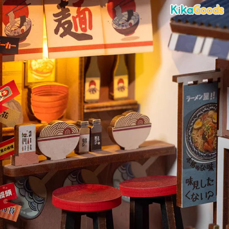Rolife Book Nook & Wonderland - Sakura Wine Alley - Image 7