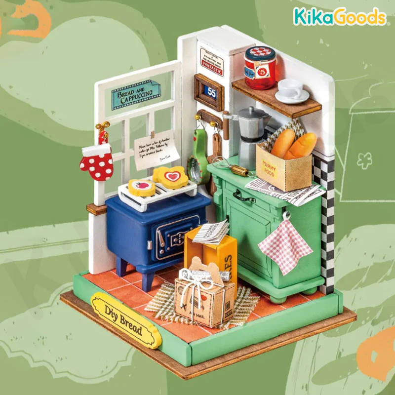 Rolife Little & Warm Space Series 2 DIY Miniature House - Afternoon Baking Time - Image 2
