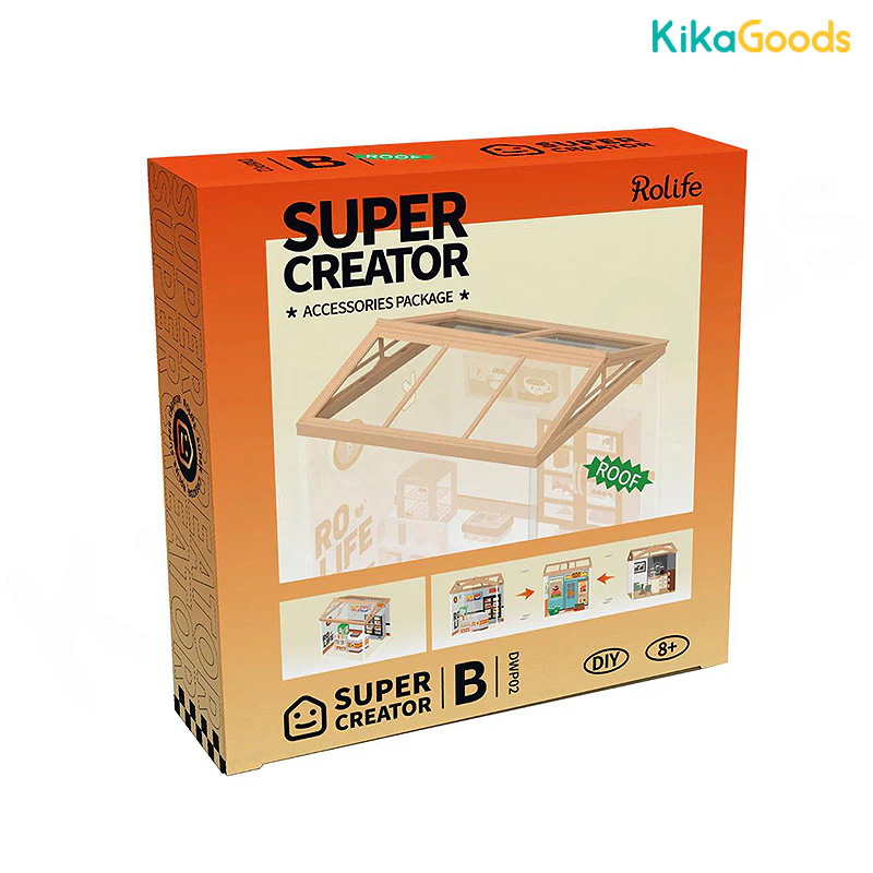 Rolife Super Creator DIY Accessories - Roof B - Image 7