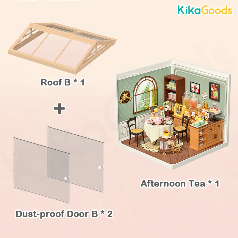 Rolife Super Creator DIY Miniature House - Afternoon Tea - Image 10
