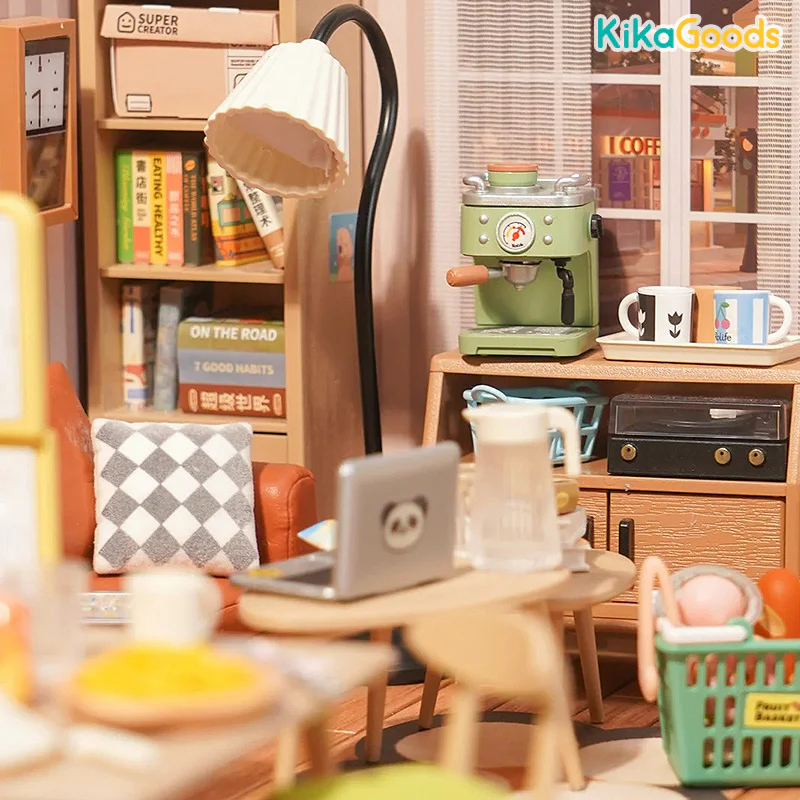 Rolife Super Creator DIY Miniature House - Cozy Living Lounge - Image 3
