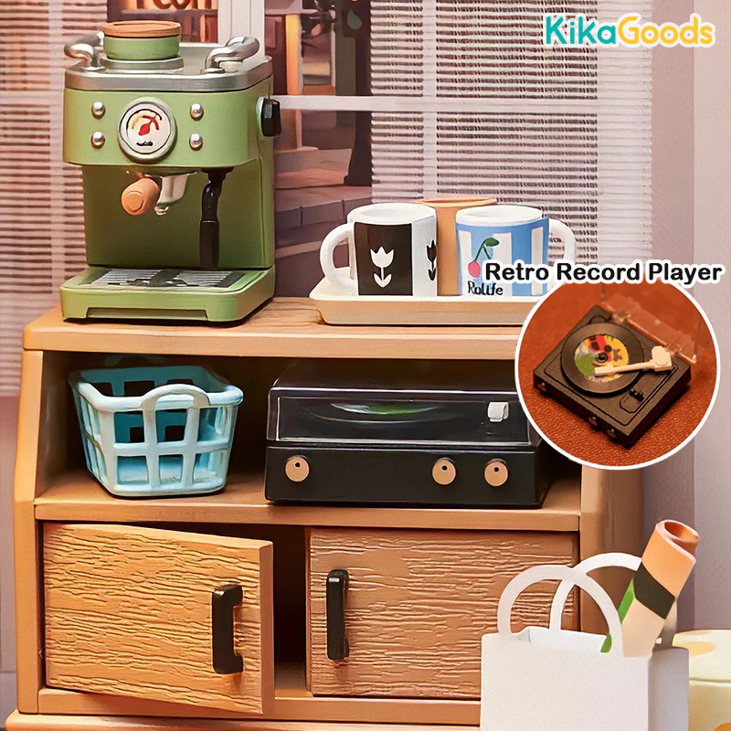 Rolife Super Creator DIY Miniature House - Cozy Living Lounge - Image 4