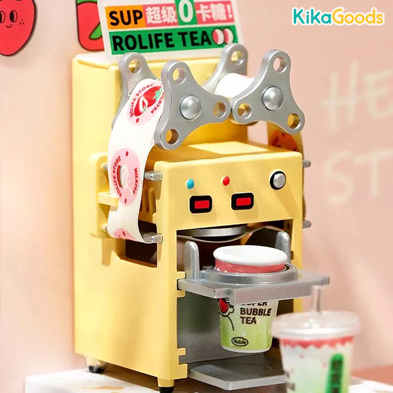 Rolife Super Creator DIY Miniature House - Double Joy Bubble Tea - Image 8