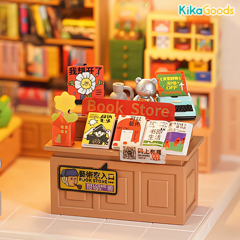 Rolife Super Creator DIY Miniature House - Fascinating Book Store - Image 4