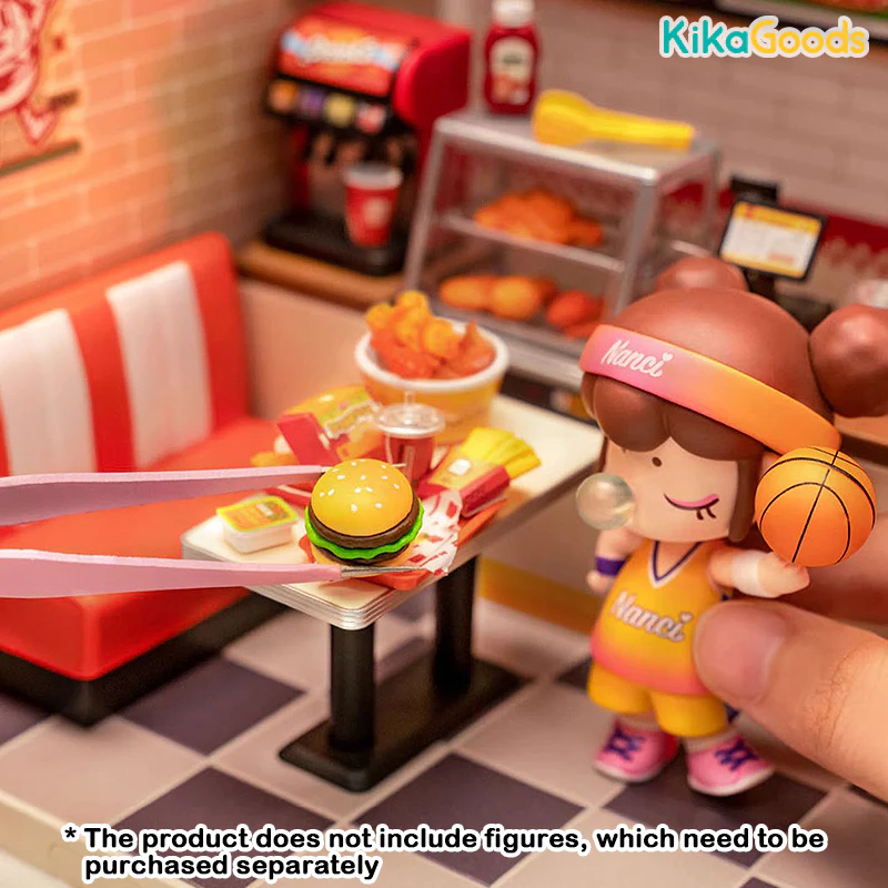 Rolife Super Creator DIY Miniature House - Happy Burger Shop - Image 5