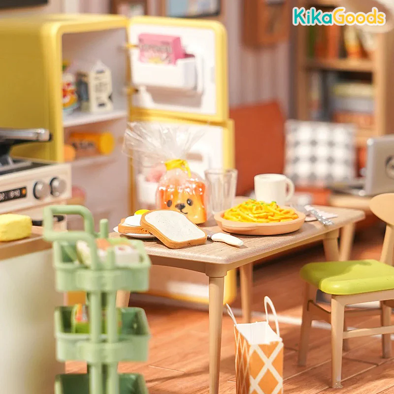 Rolife Super Creator DIY Miniature House - Happy Meals Kitchen - Image 3