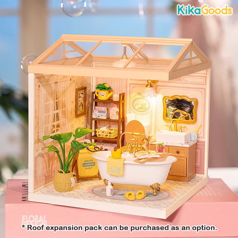 Rolife Super Creator DIY Miniature House - Pop Bubble Bathroom - Image 4