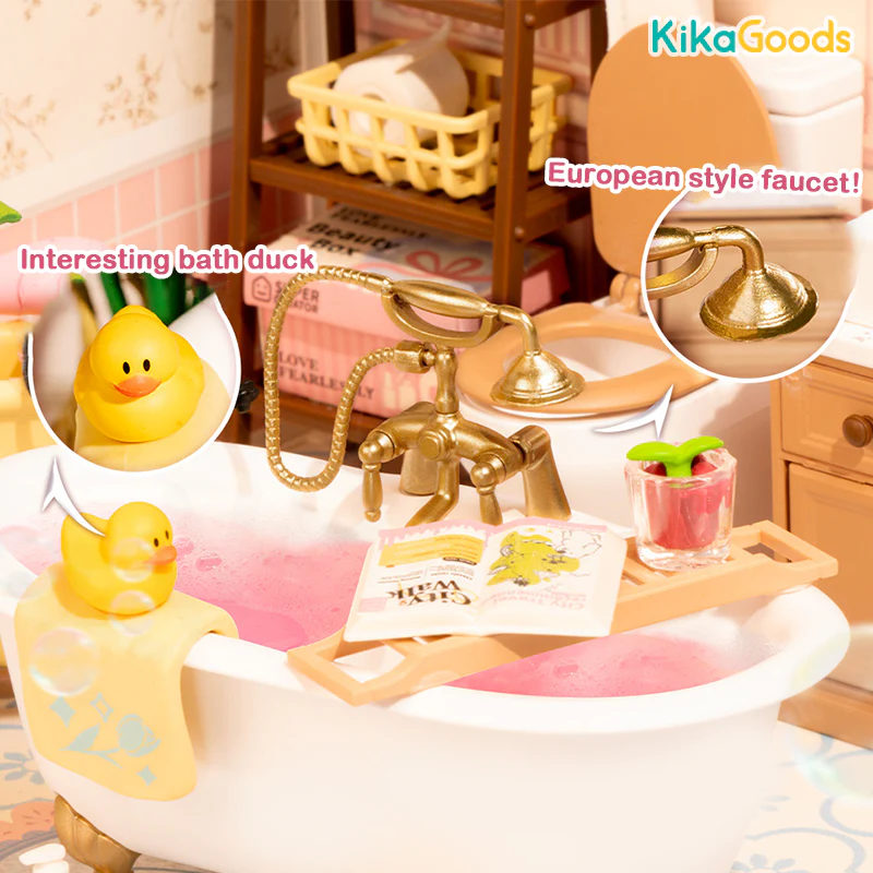 Rolife Super Creator DIY Miniature House - Pop Bubble Bathroom - Image 6