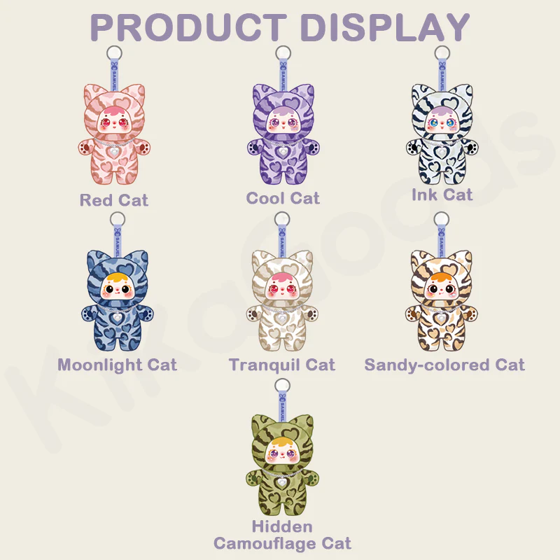Samuel Cat's Cool Moment Series Plush Blind Box - Image 2