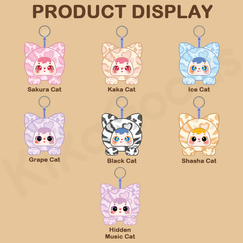 Samuel Miao Miao's Cute Moments Series Plush Blind Box - Image 2