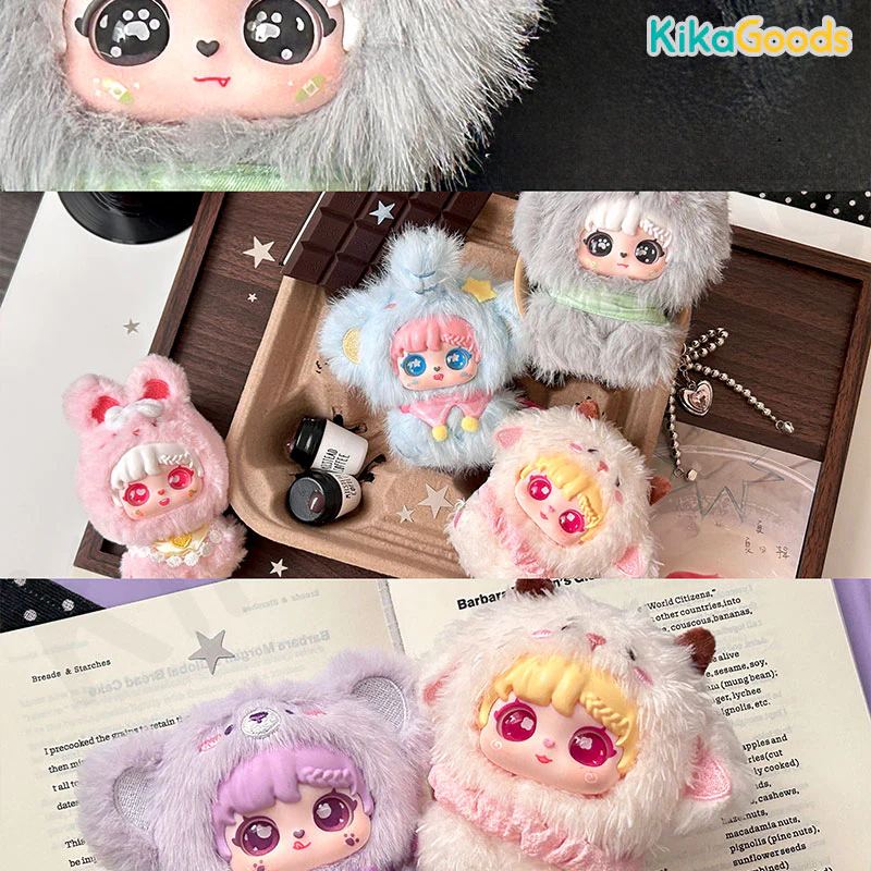 Sanmi Rabbit's Little Baby Hand in Hand Series Plush Blind Box - Image 7