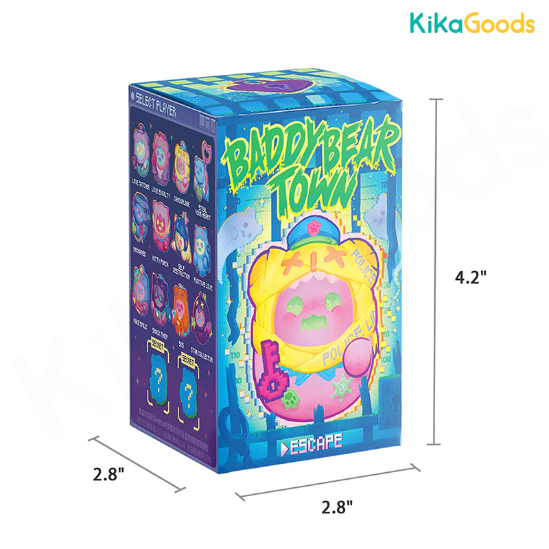 ShinWoo Ghost Bear Baddy Bear Town Series Blind Box - Image 17