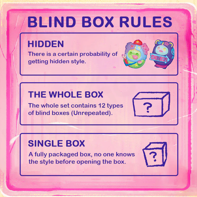 ShinWoo Ghost Bear Diner Series Blind Box - Image 3