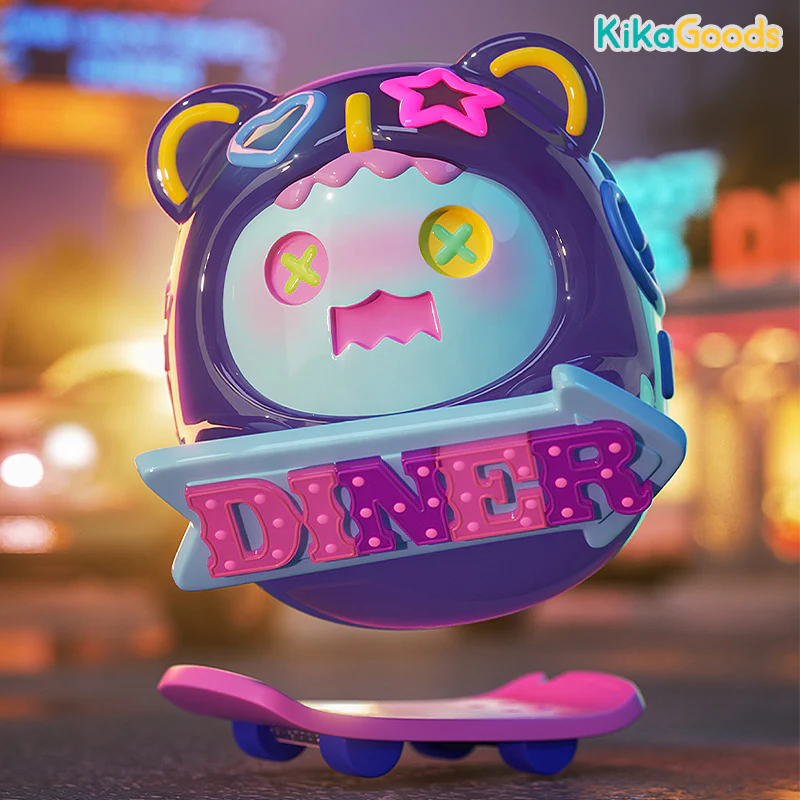 ShinWoo Ghost Bear Diner Series Blind Box - Image 4