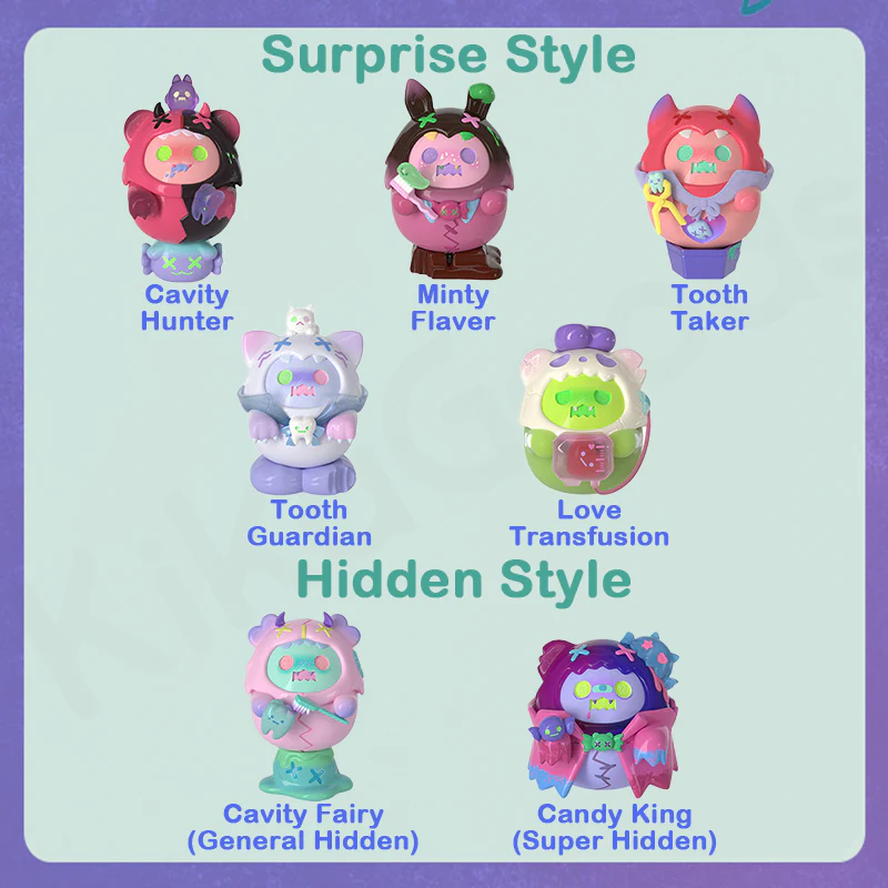 ShinWoo Ghost Bear Vampire Candy Shop Series Blind Box - Image 3