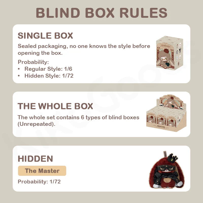 Siinono Let Me Tell You A Serect Series Plush Blind Box - Image 3