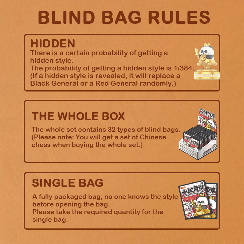 Small PA Chinese Chess Series Bling Bag - Image 3