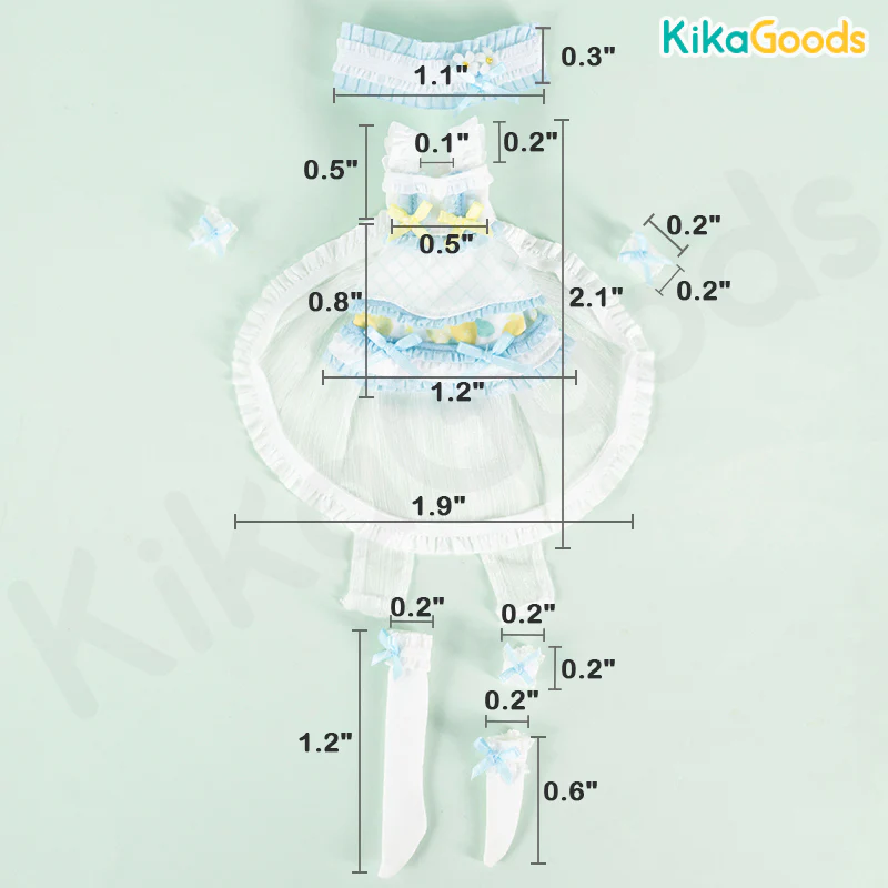 Sugary Girls Series 1/8 Clothing Set - Image 11