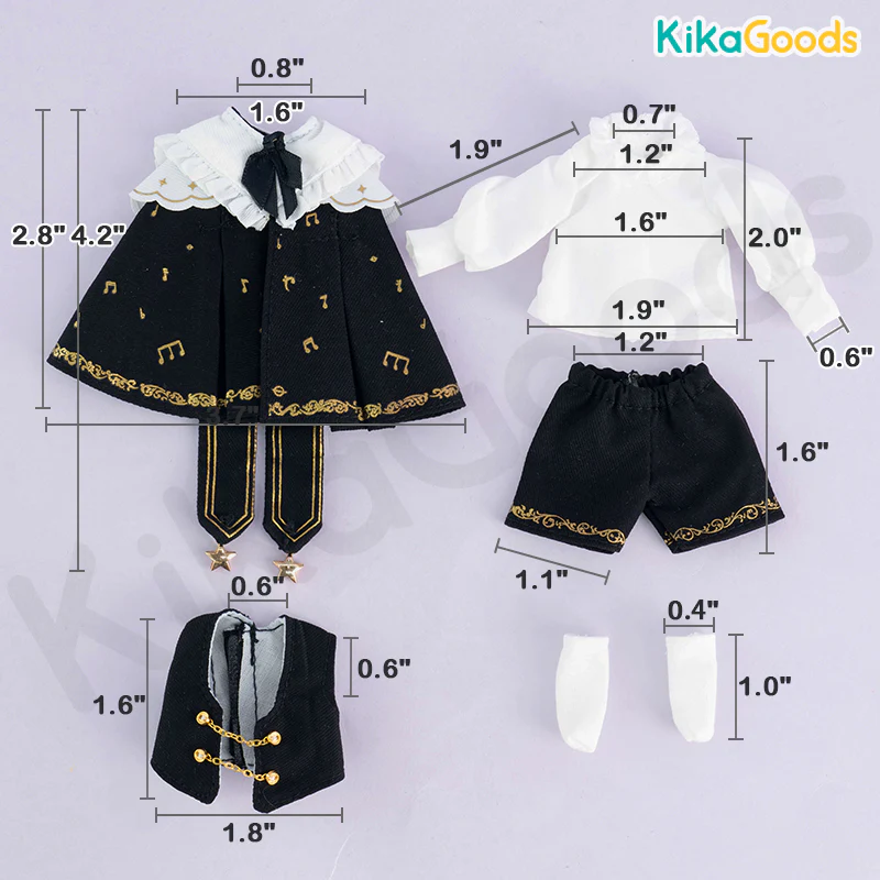 Symphony Performer Series 1/12 BJD Clothing Set - Image 4