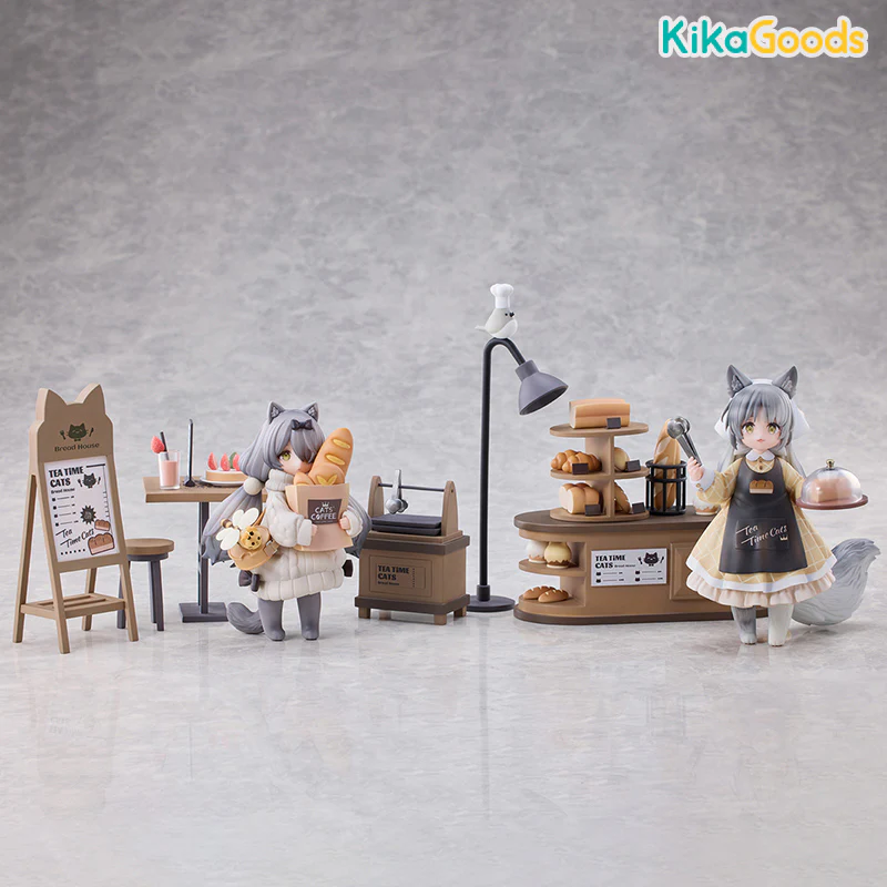 Tea Time Cats Meow Town Bakery Series Figure - Image 10