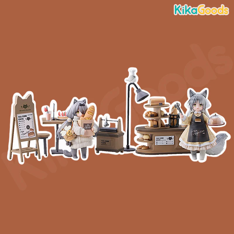Tea Time Cats Meow Town Bakery Series Figure - Image 16