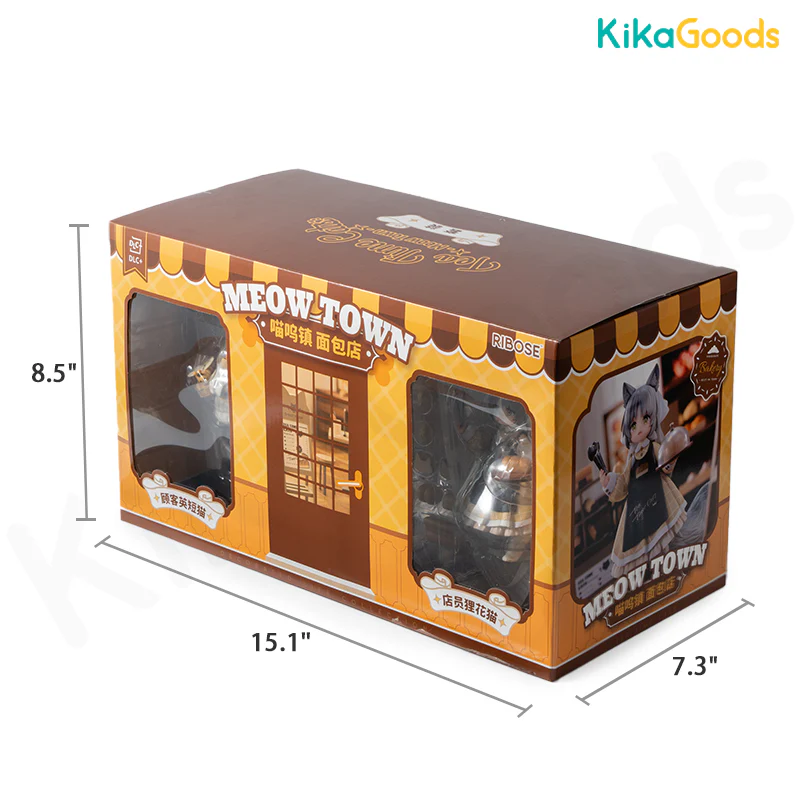 Tea Time Cats Meow Town Bakery Series Figure - Image 18