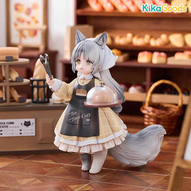 Tea Time Cats Meow Town Bakery Series Figure - Image 2