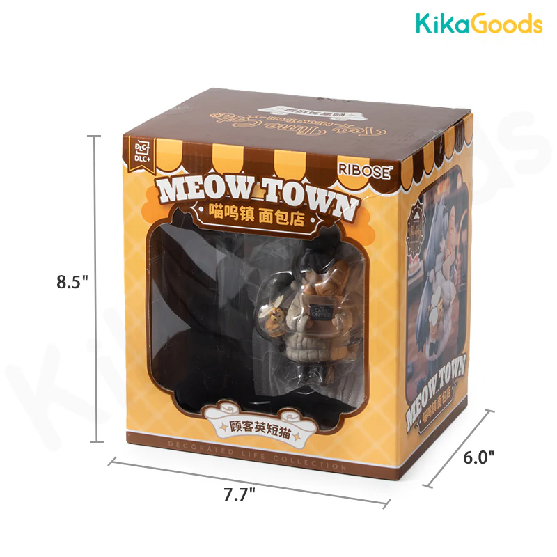 Tea Time Cats Meow Town Bakery Series Figure - Image 20